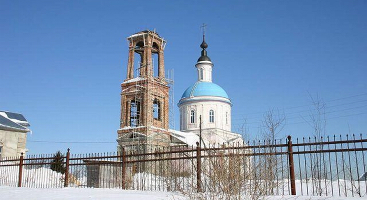 Никольский храм в с. Бужаниново